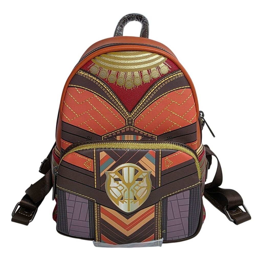 Loungefly Marvel Black Panther Okoye Cosplay Mini Backpack Wakanda Forever Bag
